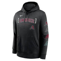 Arizona Diamondbacks Nike Club Stack Pullover Hoodie | MLB On Sale