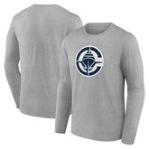 LA Clippers Primary Logo Long Sleeve T-Shirt On Sale