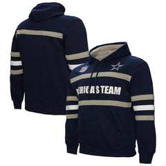 Dallas Cowboys Mitchell & Ness America's Team Head Coach Pullover Hoodie