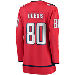 Pierre-Luc Dubois Washington Capitals Fanatics Women's Home Premier Breakaway Player Jersey For Sale