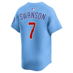 Dansby Swanson Chicago Cubs Nike 2nd Alternate Limited Player Jersey | MLB US