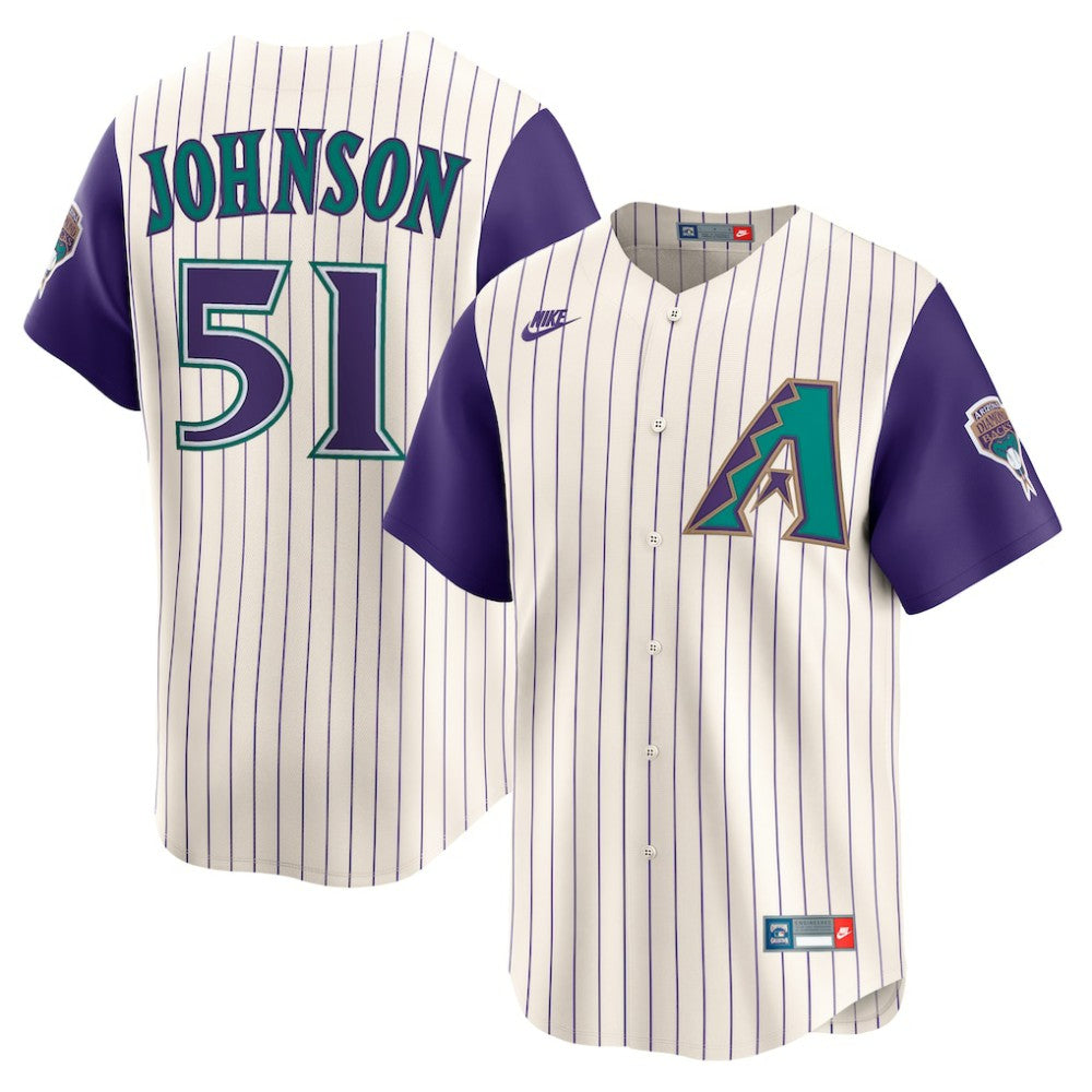 Randy Johnson Arizona Diamondbacks Nike Throwback Cooperstown Collection Limited Jersey | MLB Near me
