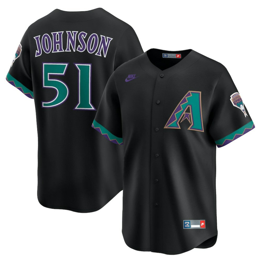 Randy Johnson Arizona Diamondbacks Nike Throwback Cooperstown Collection Limited Jersey | MLB Near me