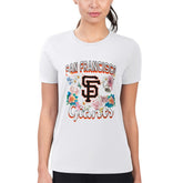 San Francisco Giants G-III 4Her by Carl Banks Women's Super-Slim Fit Lightweight Flowers Graphic T-Shirt | MLB Near me