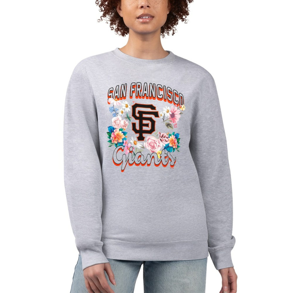 San Francisco Giants G-III 4Her by Carl Banks Women's Flowers Graphic Pullover Sweatshirt | MLB Shop