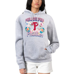 Philadelphia Phillies G-III 4Her by Carl Banks Women's Flowers Graphic Pullover Hoodie | MLB Near me