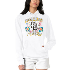 San Diego Padres G-III 4Her by Carl Banks Women's Flowers Graphic Pullover Hoodie | MLB Shop