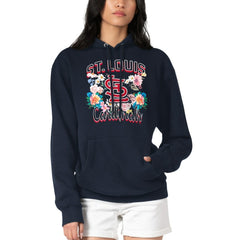 St. Louis Cardinals G-III 4Her by Carl Banks Women's Flowers Graphic Pullover Hoodie | MLB Discount