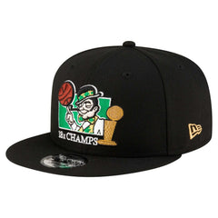 Boston Celtics Lucky 18x Champs 9FIFTY Snapback Hat Discount