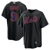 Brandon Nimmo New York Mets Alternate Replica Jersey - Black
