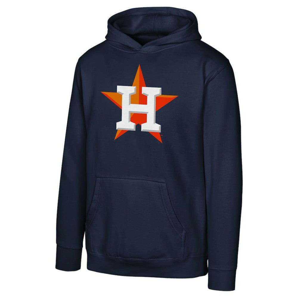 Houston Astros Youth Primary Logo Pullover Hoodie | MLB Near me