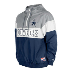 Dallas Cowboys New Era Pullover Quarter-Zip Hoodie Jacket