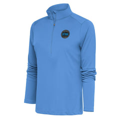 Utah Mammoth Antigua Women's Tribute Half-Zip Pullover Top Outlet