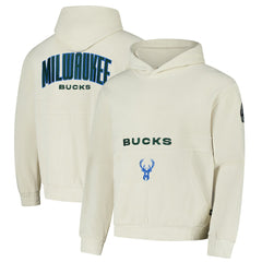 Milwaukee Bucks The Wild Collective Unisex Corduroy Tri-Blend Pullover Hoodie Discount