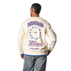 Philadelphia 76ers The Wild Collective Unisex Jacquard Knit Pullover Sweater Online