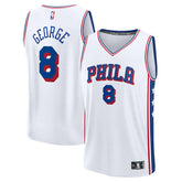 Paul George Philadelphia 76ers Fast Break Replica Player Jersey New