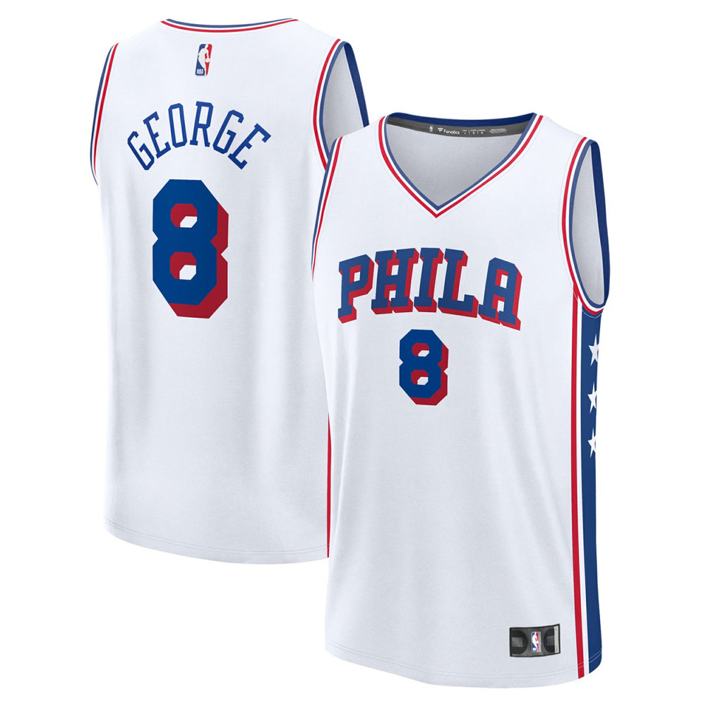 Paul George Philadelphia 76ers Youth Fast Break Replica Player Jersey New