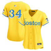 David Ortiz Boston Red Sox Women's City Connect Limited Jersey - Gold