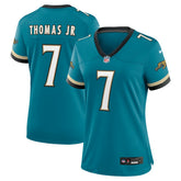 Jacksonville Jaguars Nike Brian Thomas Jr. Women's Prowler Throwback Game Jersey