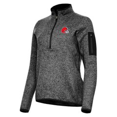 Cleveland Browns Antigua Women's Fortune Half-Zip Jacket