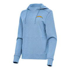 Los Angeles Chargers Antigua Women's Justice Pullover Hoodie