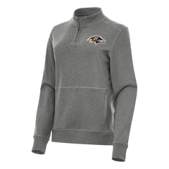 Baltimore Ravens Antigua Women's Crush Quarter-Zip Jacket