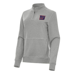 New York Giants Antigua Women's Crush Quarter-Zip Jacket