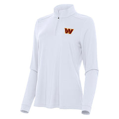 Washington Commanders Antigua Women's Intent Quarter-Zip Sweatshirt