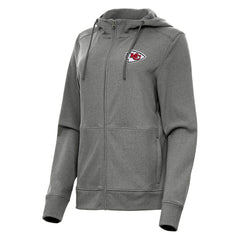Kansas City Chiefs Antigua Women's Seeker Full-Zip Hoodie Jacket