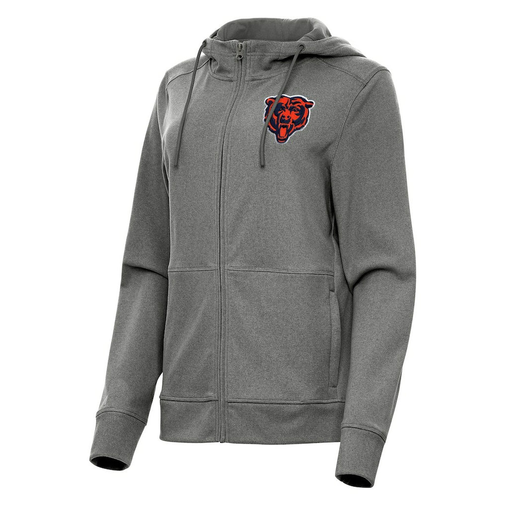 Chicago Bears Antigua Women's Seeker Full-Zip Hoodie Jacket