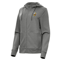 Minnesota Vikings Antigua Women's Seeker Full-Zip Hoodie Jacket