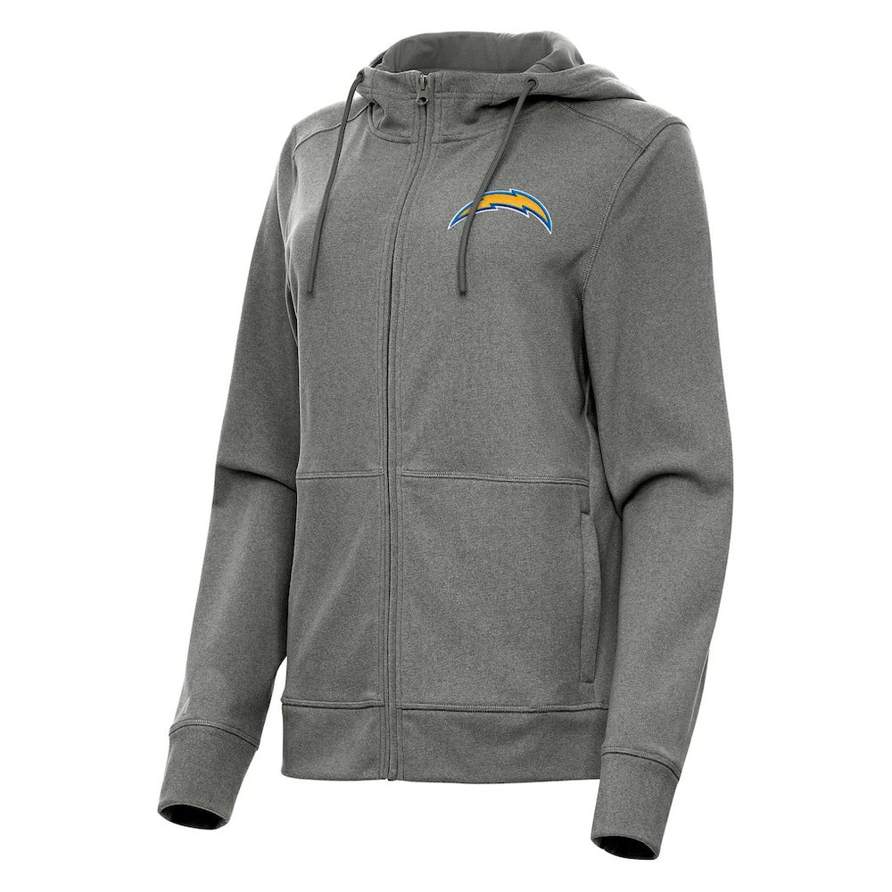 Los Angeles Chargers Antigua Women's Seeker Full-Zip Hoodie Jacket