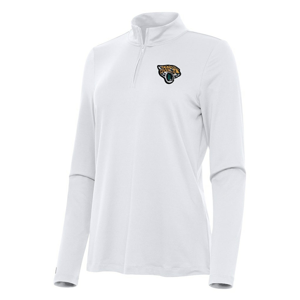 Jacksonville Jaguars Antigua Women's Reprocess Quarter-Zip Top