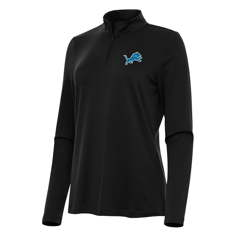Detroit Lions Antigua Women's Reprocess Quarter-Zip Top