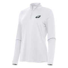 Philadelphia Eagles Antigua Women's Reprocess Quarter-Zip Top