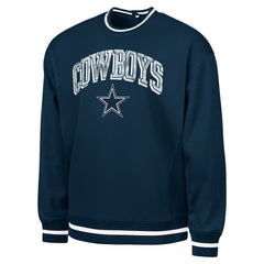 Dallas Cowboys G-III Sports by Carl Banks Adaptive Blocker Fleece Pullover Sweatshirt
