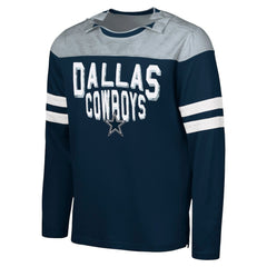 Dallas Cowboys G-III Sports by Carl Banks Adaptive Hail Mary Long Sleeve T-Shirt