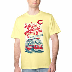 Cincinnati Reds Margaritaville Bus Waves Graphic T-Shirt | MLB Online