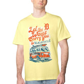 Detroit Tigers Margaritaville Bus Waves Graphic T-Shirt | MLB Outlet