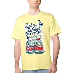 Los Angeles Dodgers Margaritaville Bus Waves Graphic T-Shirt | MLB Shop