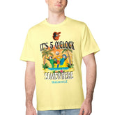 Baltimore Orioles Margaritaville Five O'Clock Graphic T-Shirt | MLB Discount