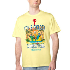 Philadelphia Phillies Margaritaville Five O'Clock Graphic T-Shirt | MLB On Sale