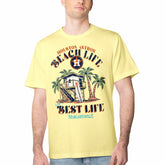 Houston Astros Margaritaville Beach Hut Graphic T-Shirt | MLB New