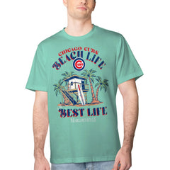 Chicago Cubs Margaritaville Beach Hut Graphic T-Shirt | MLB Discount