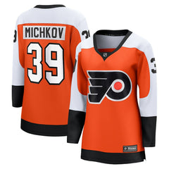 Matvei Michkov Philadelphia Flyers Fanatics Women's Home Breakaway Jersey Outlet