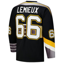 Mario Lemieux Pittsburgh Penguins 1996-97 Power Play Jersey On Sale