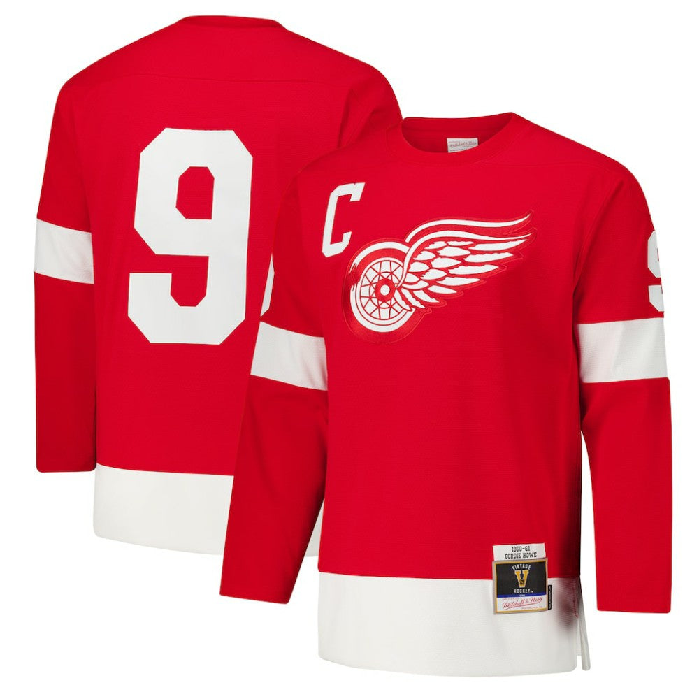 Gordie Howe Detroit Red Wings 1960-61 Power Play Jersey On Sale