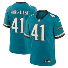 Jacksonville Jaguars Nike Josh Hines-Allen Prowler Throwback Player Game Jersey