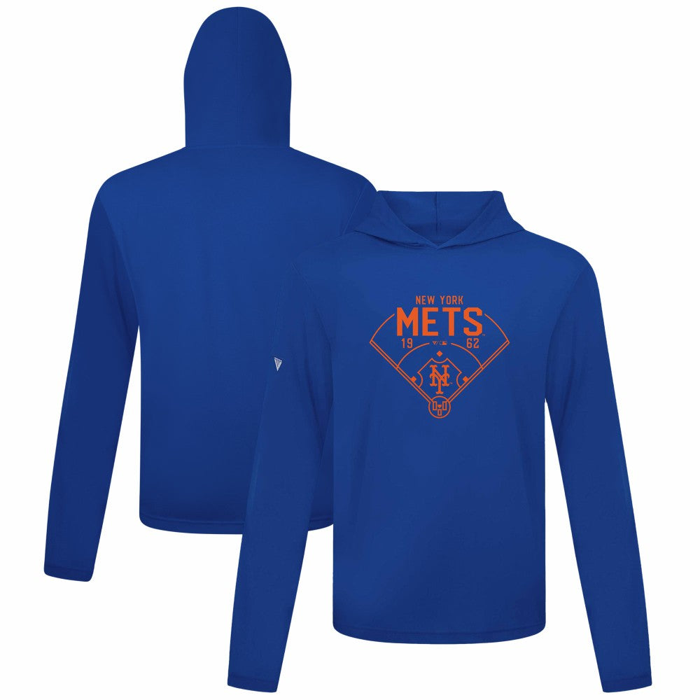 New York Mets Levelwear Anthem Home Field Pullover Hoodie | MLB Outlet