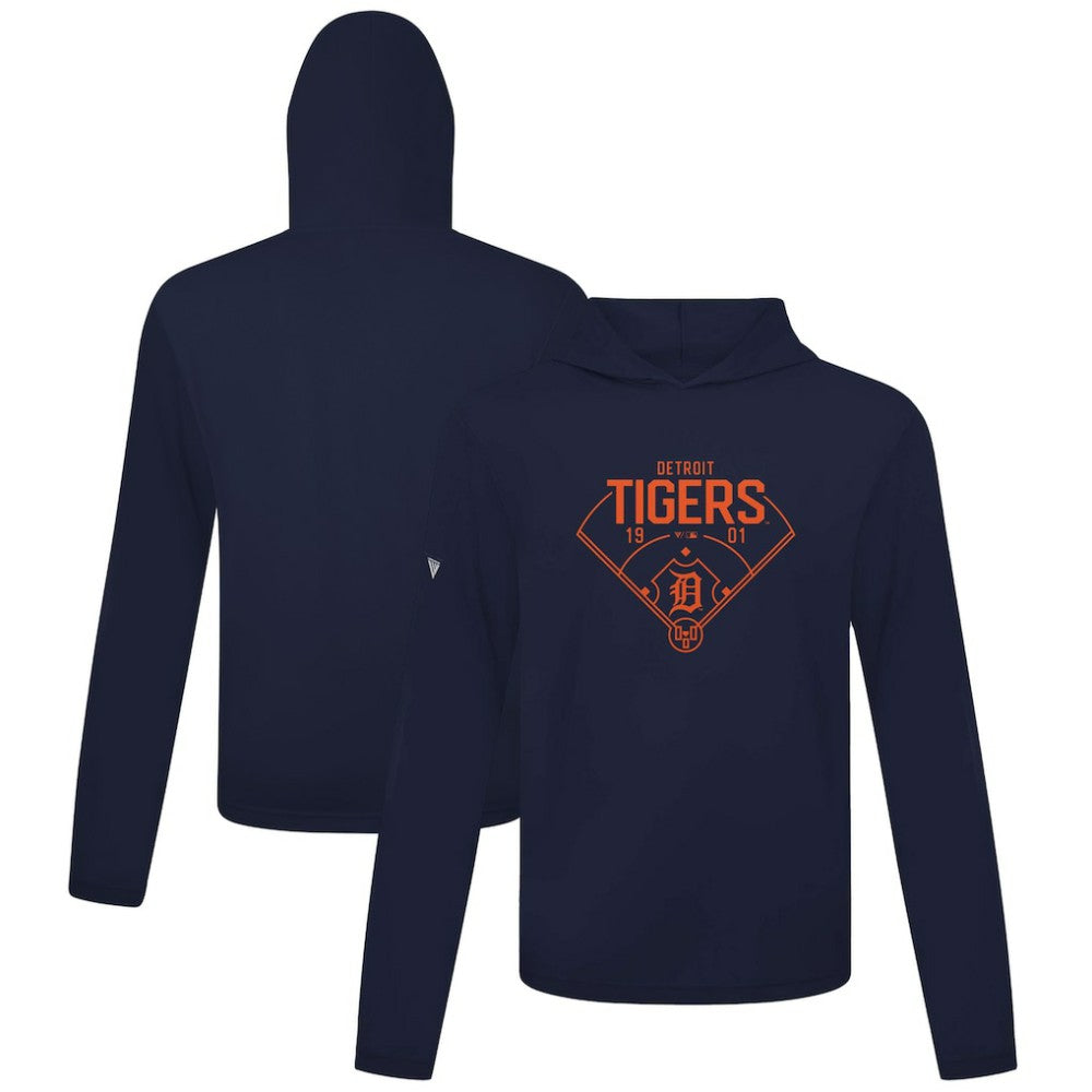 Detroit Tigers Levelwear Anthem Home Field Pullover Hoodie | MLB US